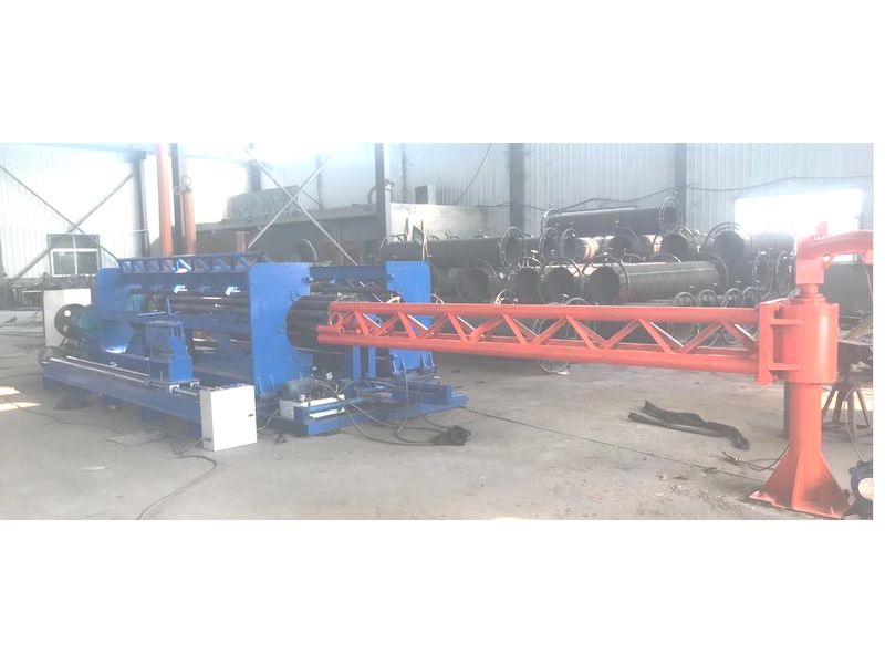 無內應力的多頭螺線盤管生產線