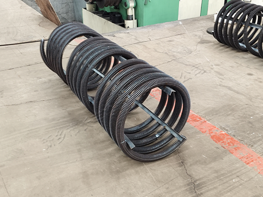 翅片管盤管加工